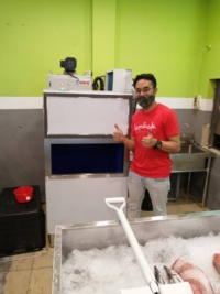 Koyo Commercial Flake Ice Machine Customer